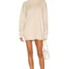 Charlotte Sweater Dress Toast