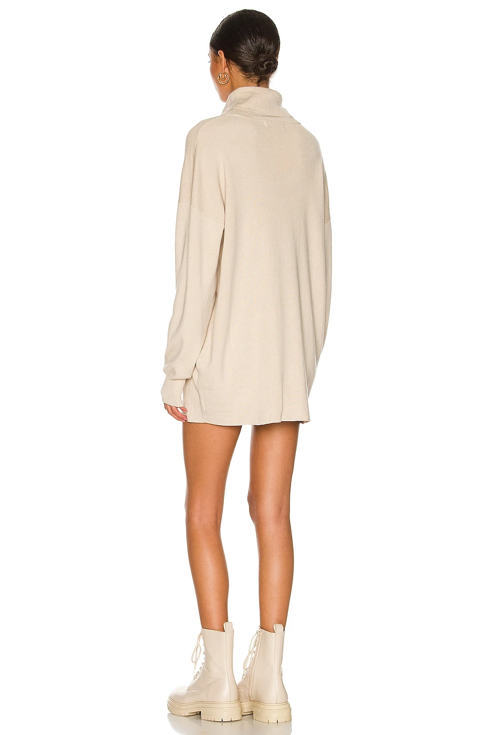 Charlotte Sweater Dress Toast - Image 3