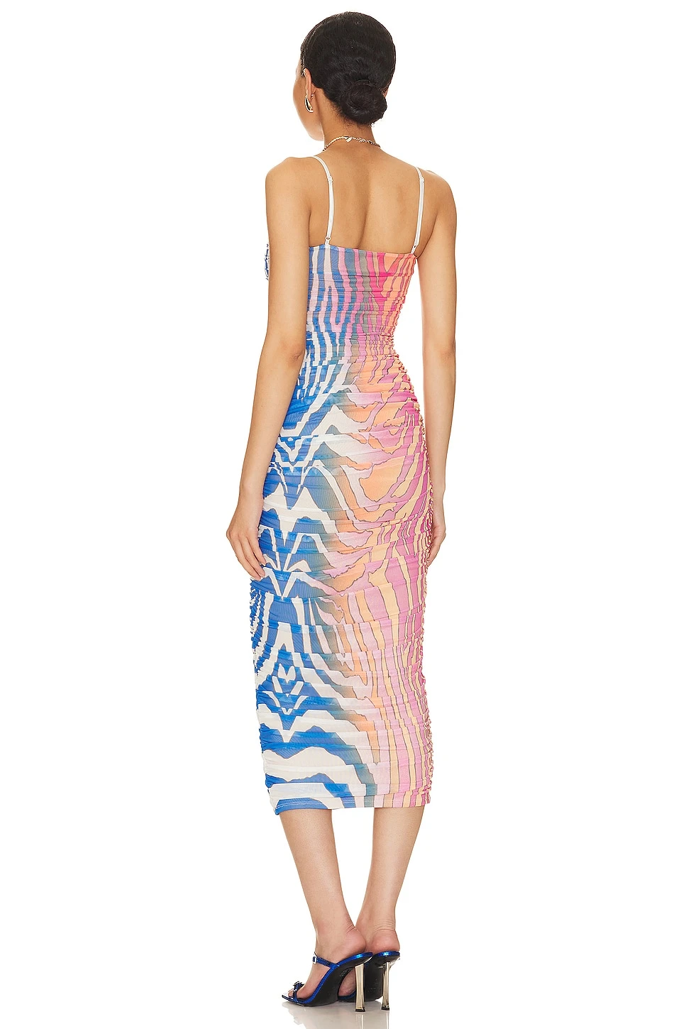 Hazel Dress Spring Multi Zebra - Image 3