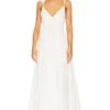Vola Maxi Dress Ivory