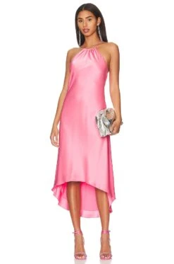 Alice + Olivia Rayni Midi Dress Primrose