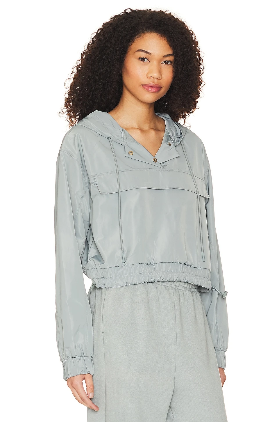 International Anorak Hoodie Cosmic Grey - Image 2