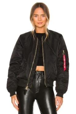 Alpha Industries MA-1 W Bomber Black