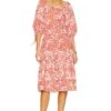 Francine Midi Dress Gardenia