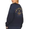 ANINE BING Rod League Sweatshirt Washed Navy