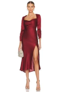 Gracie Dress Merlot