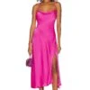 Gaia Dress Bright Fuchsia