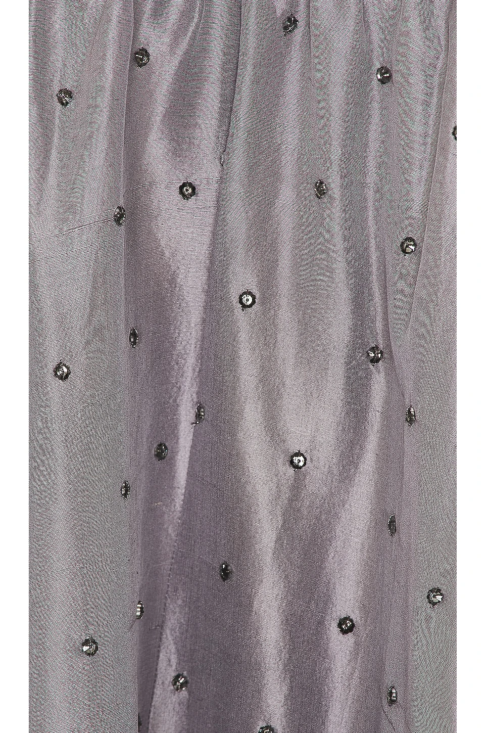 Rachel Mini Dress Embellished Smoke - Image 4