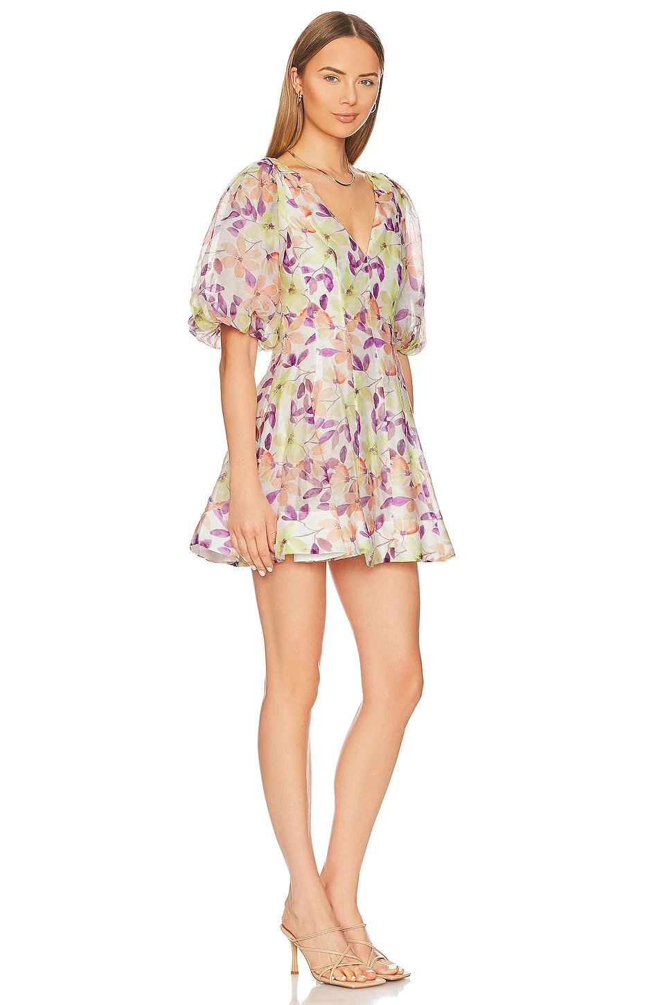 Bardot Fleur Mini Dress Bold Floral - Image 2