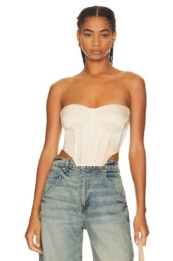 Bardot Eva Bustier Champagne