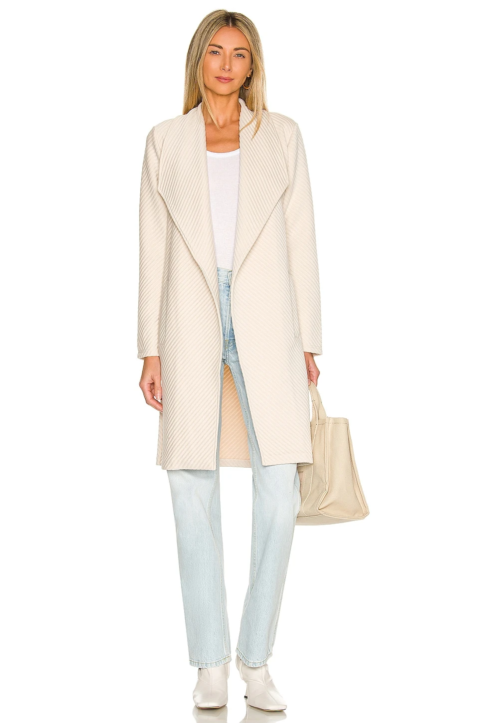 Steve Madden Knits It Jacket Bone