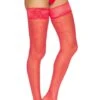 BLUEBELLA Red Heart Hold Ups Red