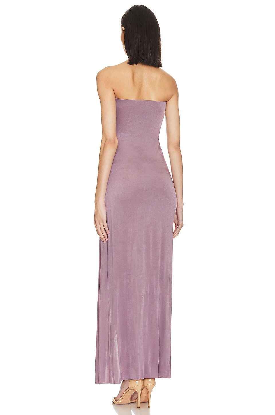 BEC + BRIDGE Petra Strapless Maxi Dress Mauve - Image 3