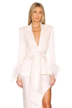 Ella Blazer Off White