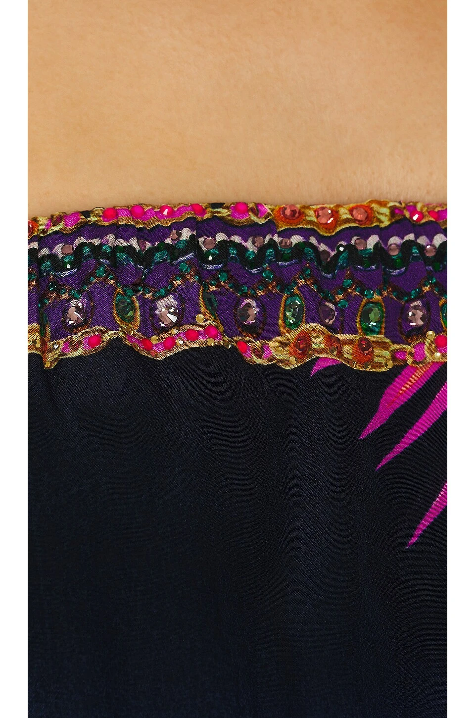 Camilla Strapless Blouson Maxi Dress Flight Of The Flamingo - Image 5