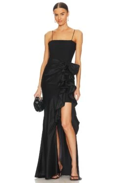 Cinq A Sept Drina Gown Black