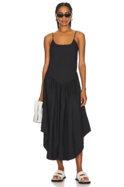 CITIZENS OF HUMANITY Ari Midi Dress Black