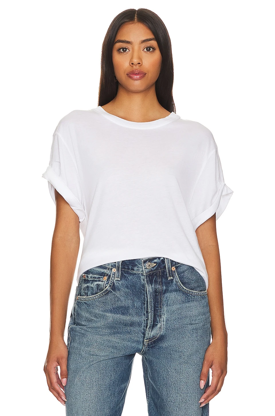 CITIZENS OF HUMANITY Lupita Tee White