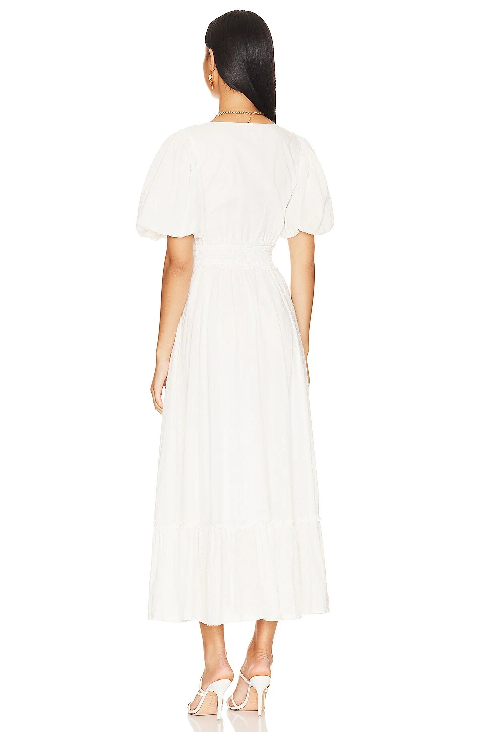 Corah Ankle Dress Ivory - Image 3