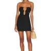 Camila Coelho Petra Mini Dress Black