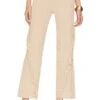 Cult Gaia PANTALON MAUDE KNIT Ecru