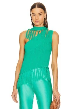 Cult Gaia Lyrah Knit Top Ebra