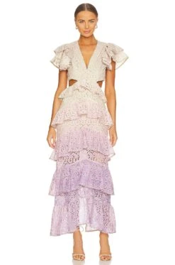 Vacation Maxi Dress Lilac Ombre