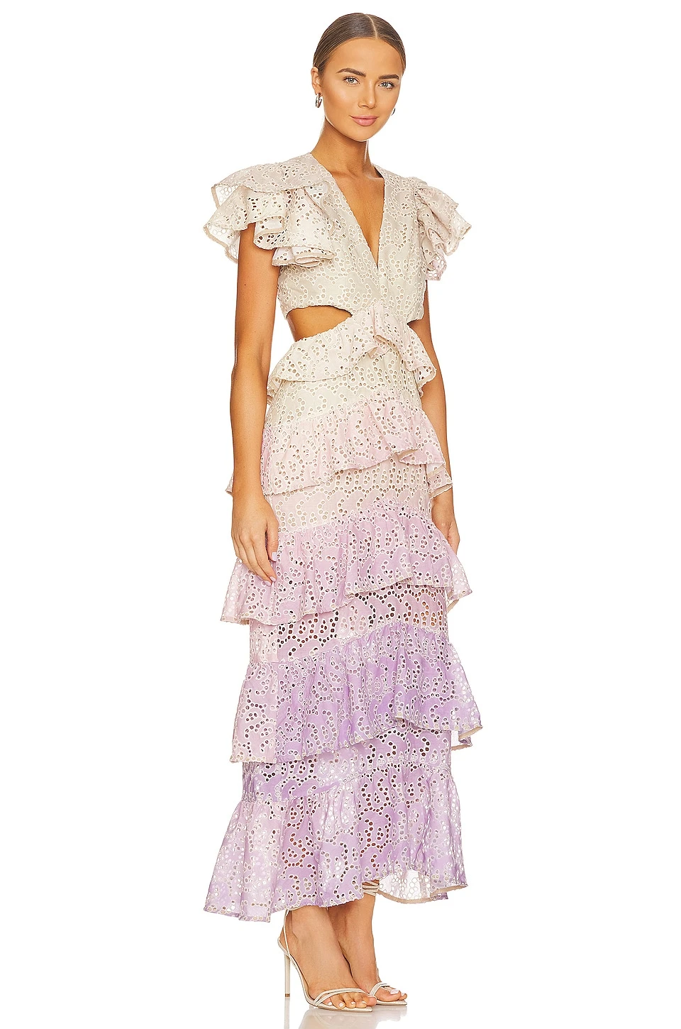 Vacation Maxi Dress Lilac Ombre - Image 2