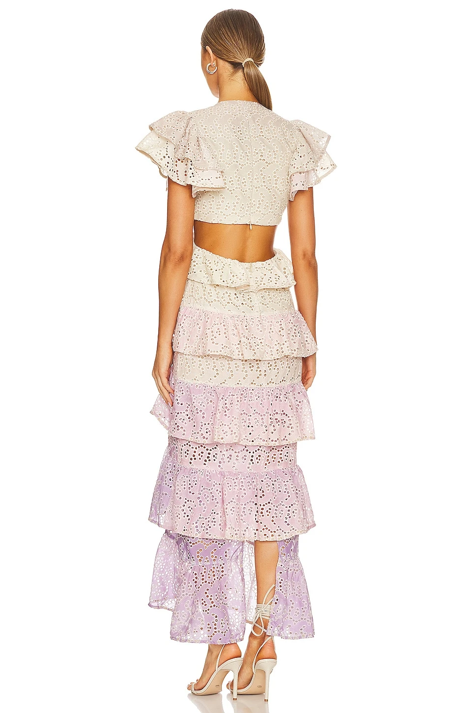 Vacation Maxi Dress Lilac Ombre - Image 3