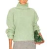 Natalie Knit Sweater Smoke Green