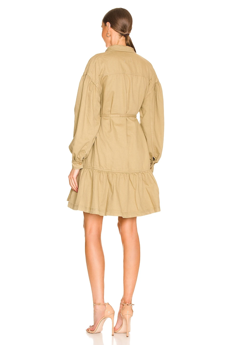 ESSENTIEL ANTWERP Buplift Oversized Denim Dress Crocodile Dundee - Image 3