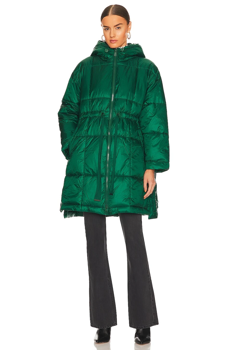 ESSENTIEL ANTWERP Carlos Puffer Rain Coat June Bug - Image 2