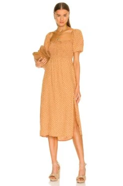 Faithfull The Brand Valetta Midi Dress Ermita Floral Print