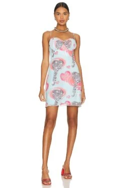 FIORUCCI Love Balconette Dress Blue