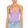 Fleur Du Mal 3 Way Bodysuit Light Lilac