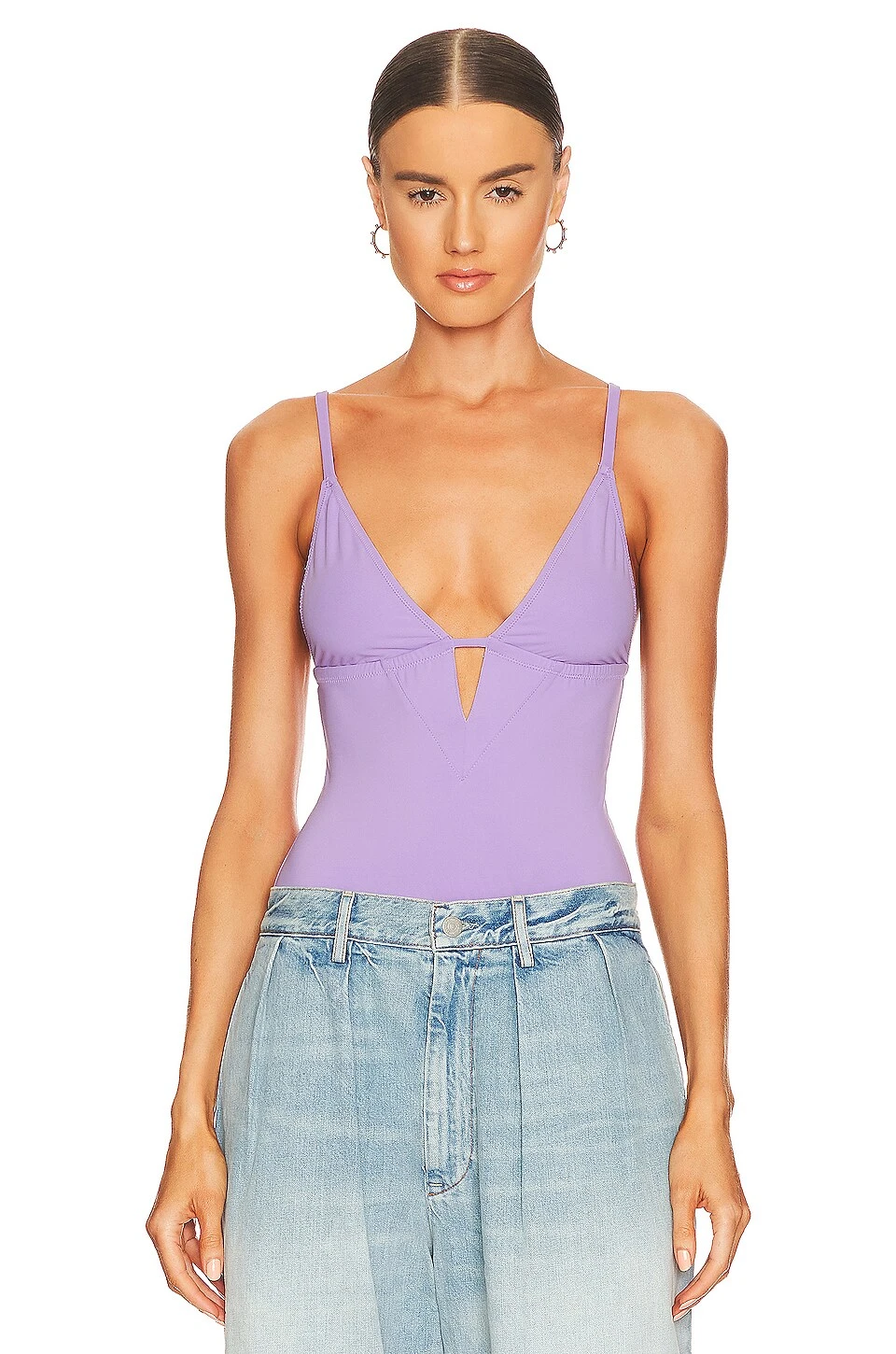 Fleur Du Mal 3 Way Bodysuit Light Lilac