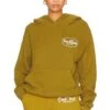 Oval Heavy Fleece Hoodie Vintage Olive