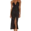 FREE PEOPLE Nothing Better Midi Slip Black
