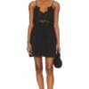 FREE PEOPLE Ilektra Slip Dress Black