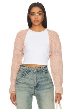 FREE PEOPLE Iris Shrug Gelato Combo
