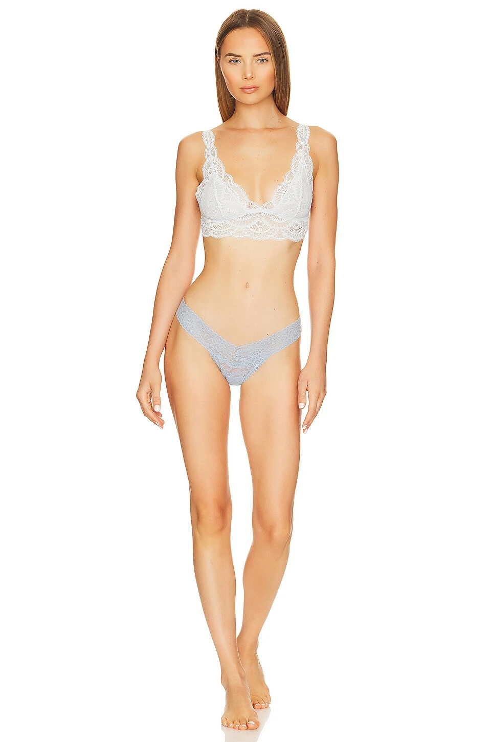 HANKY PANKY X REVOLVE Low Rise Thong 5-pack Monday Morning, Grey Mist, Moon Crystal, Fairy Dust, & Marshmallow - Image 6