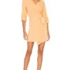 Linen Mini Dress Sand