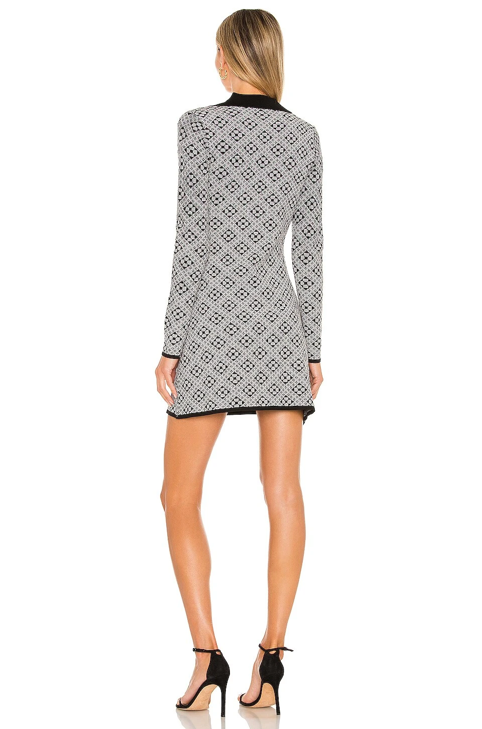 Brydie Dress Floral Jacquard - Image 3