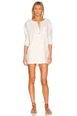 X REVOLVE Cotton Mini Dress White