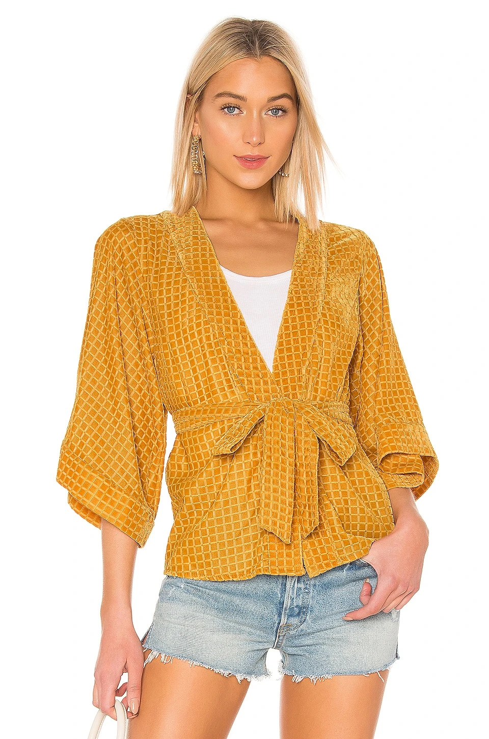 X REVOLVE Samar Jacket Golden Yellow