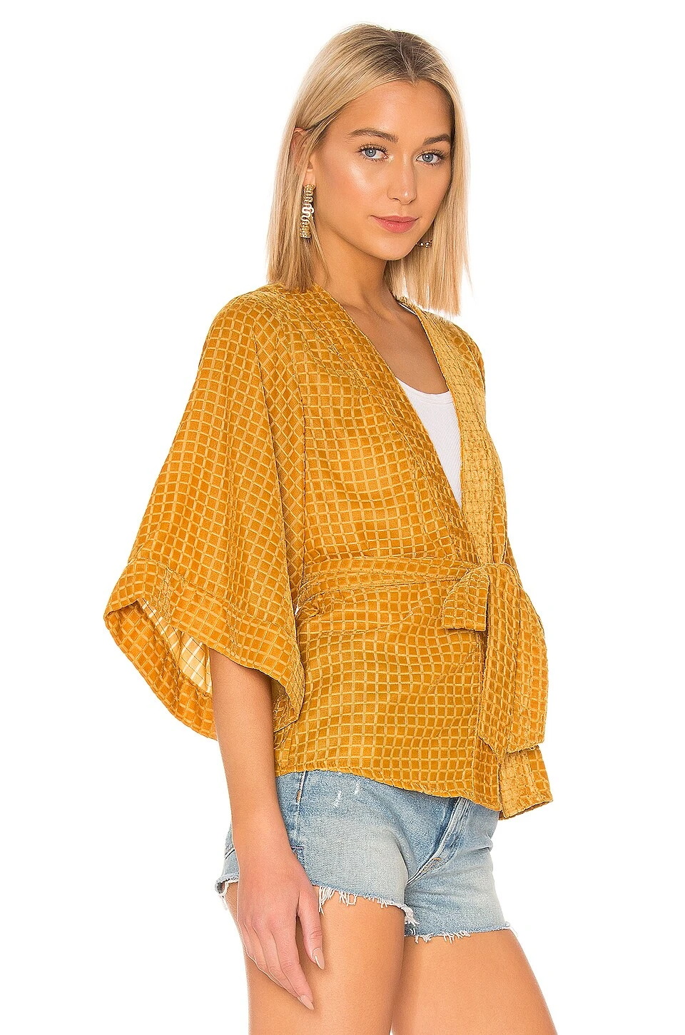 X REVOLVE Samar Jacket Golden Yellow - Image 3