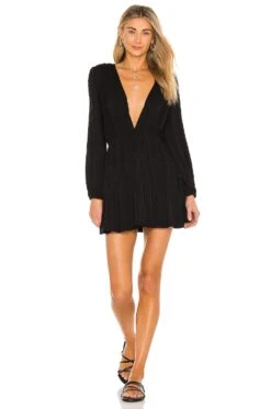 Francesca Mini Dress Black