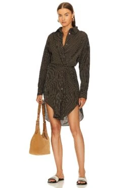 Isabel Marant Etoile Seen Dress Black Midnight
