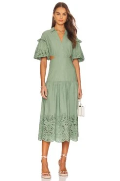 Graciela Dress Cucumber