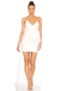 Eden Rock Mini Dress Ivory